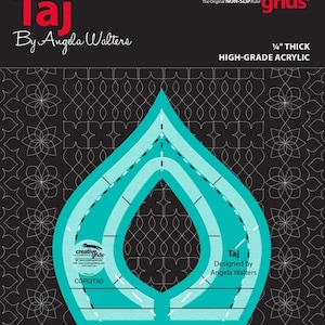 Taj Machine Quilting Ruler