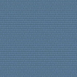May include: A seamless pattern of small, dark blue triangles on a light blue background.
