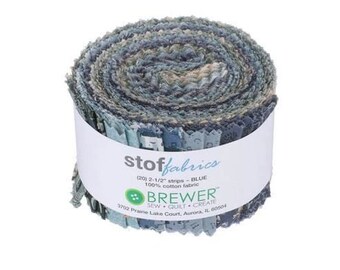 Stof Blue Strip Roll