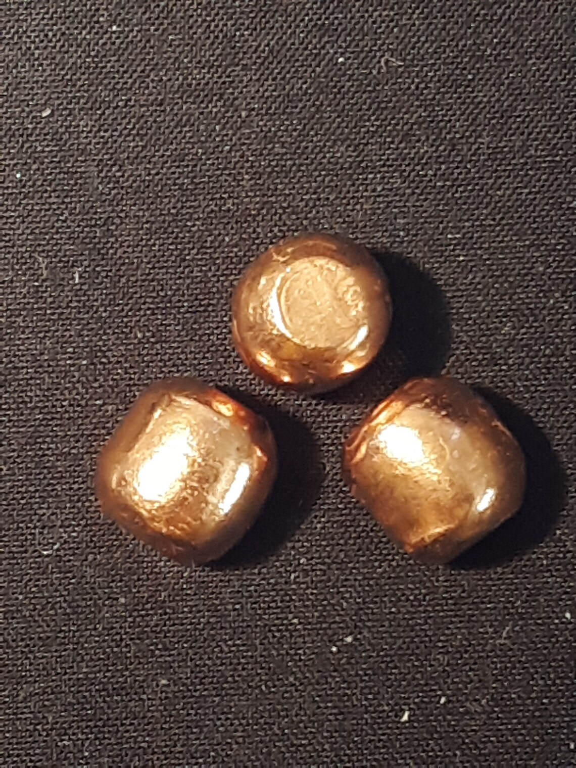 3 Shiny Pieces of Copper Etsy