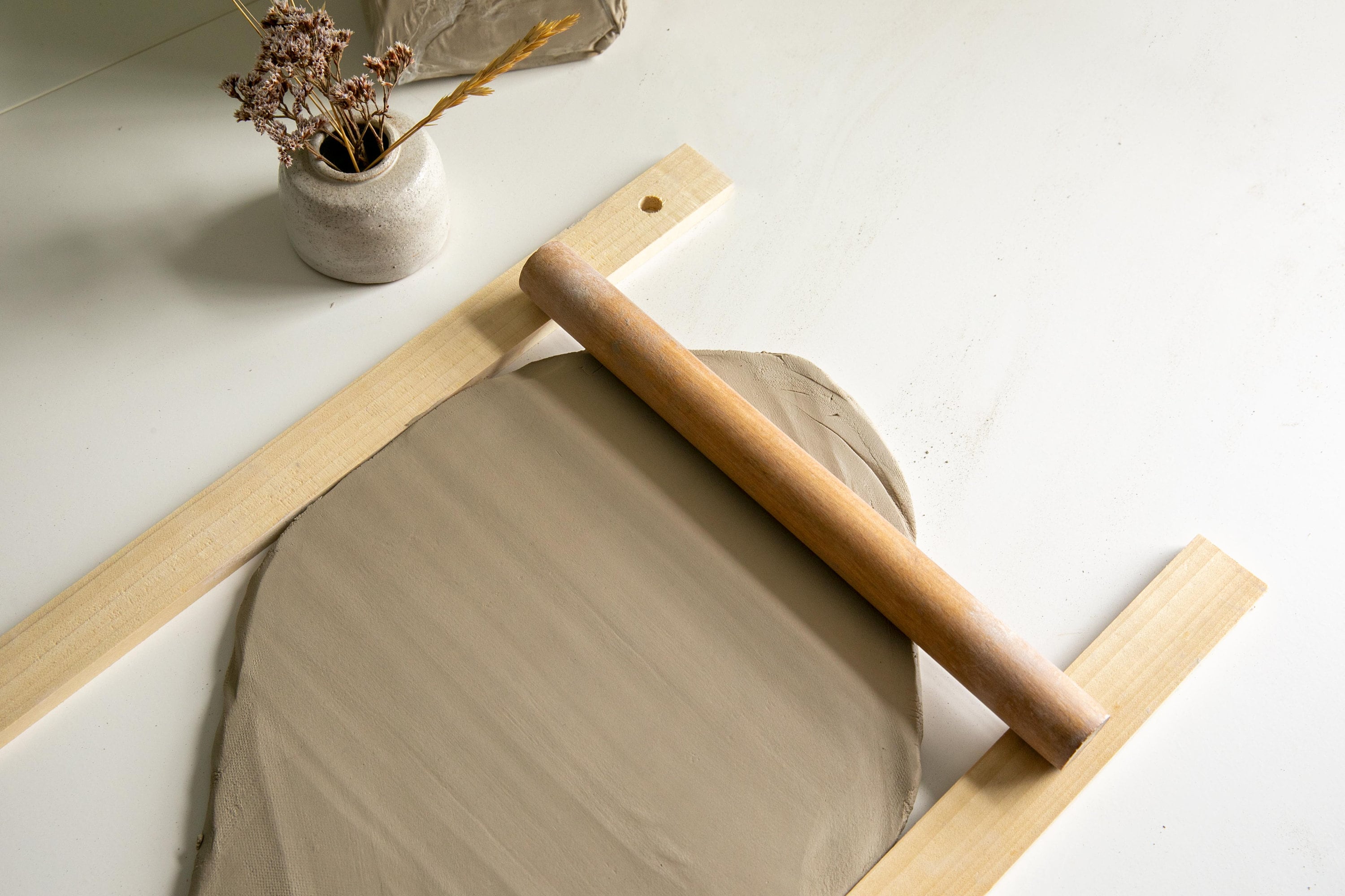 Curvy Vase From Slab Pottery - Tutorial & Templates From Start to ...