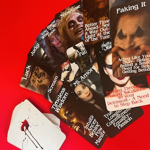 Definitieve bestelling: Oracle 3.0 horror Oracle-deck, Halloween-orakelspel, horrorfilms, griezelige tarotkaarten, orakelkaarten, enge tarotkaarten