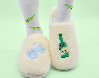 Fluffy Soju Slippers