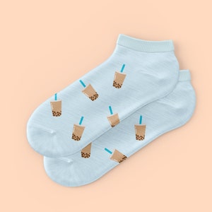 Boba Bubble Tea ankle socks