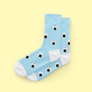 Chaussettes ras du cou onigiri
