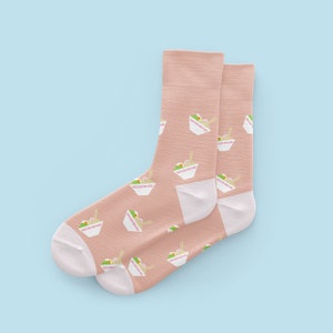 Ramen crew socks
