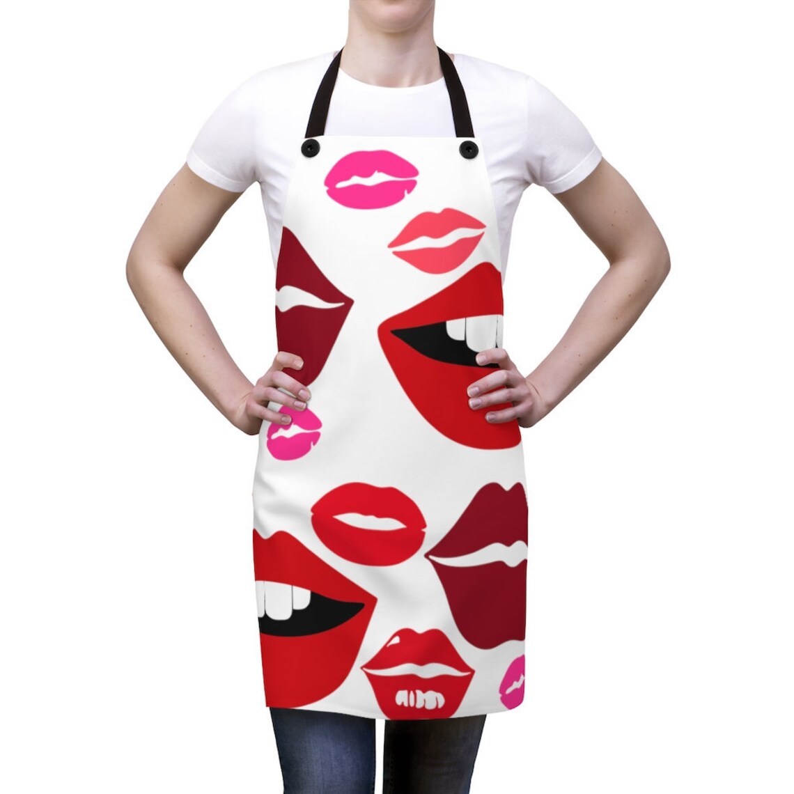 schürze mit gesicht