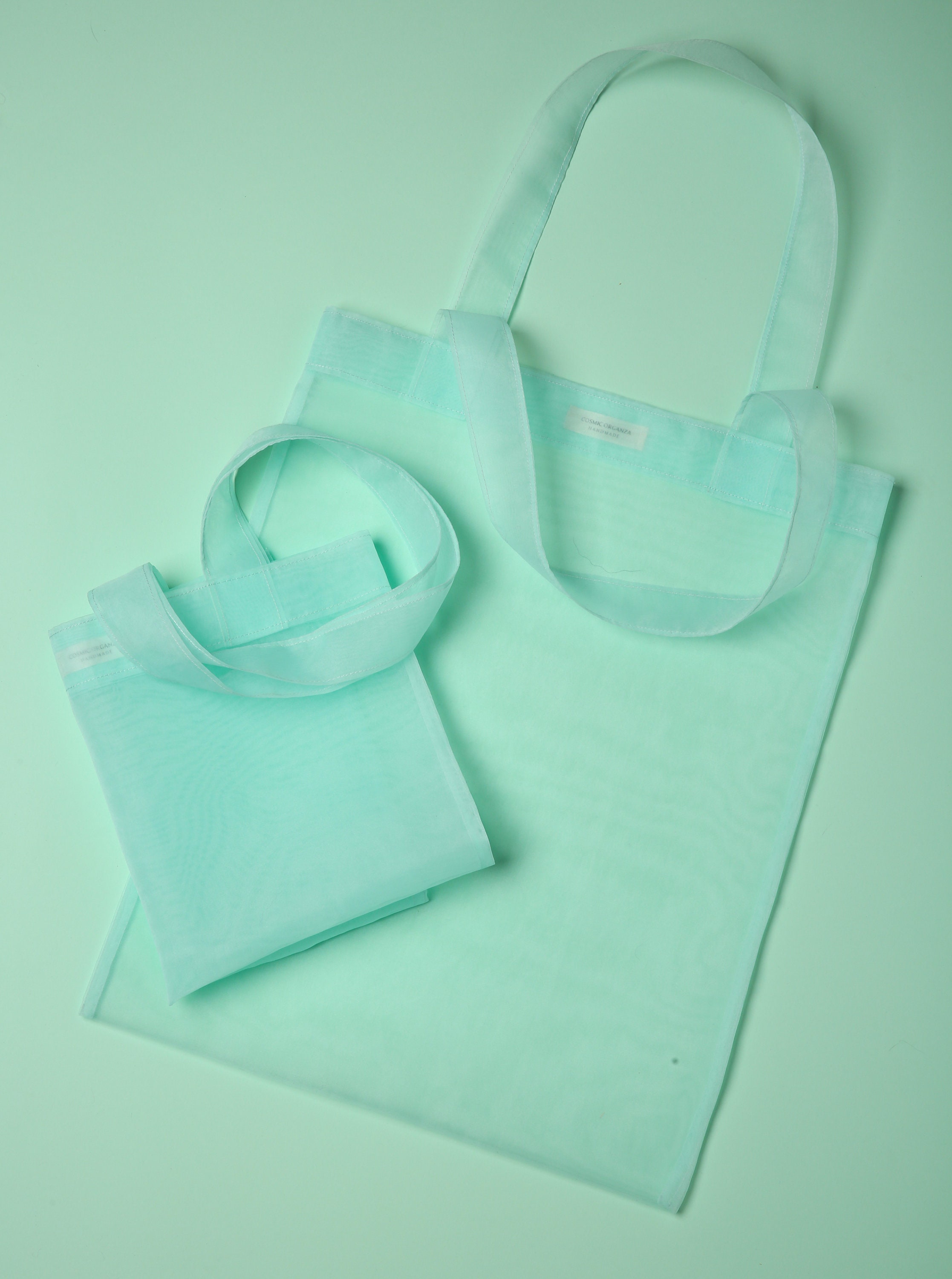 Reusable Shopper Bag for Life. Transparent Tote. Modern Tote Bag