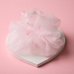 Rosa Jumbo Organza Scrunchie