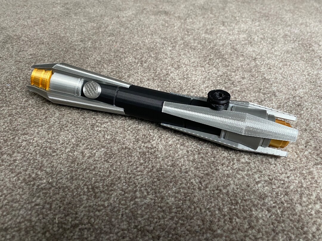 Star Wars Jedi Master Sifodyas Lightsaber 3D Printed Replica Etsy UK