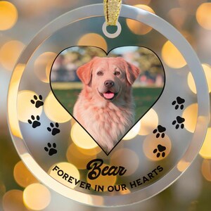 Custom Dogs Ornament, Dog Remembrance Gift, Pet Sympathy Gifts, Pet Loss Gift, Dog Memorial Gift, Pet Memorial Gift, Pet Memorial