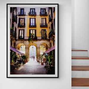 Plaça Reial - Barcelona unframed or framed fine art photography wall art print - free shipping - sizes start at 30cm x 20cm
