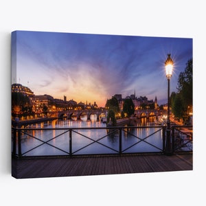 Dawn Chorus - Paris photography canvas wall art print - free shipping - sizes start at 40cm x 20cm