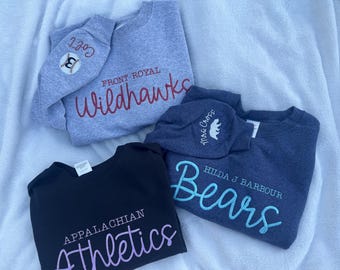 Custom Cursive Team Shirt