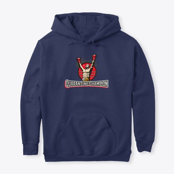 Quarantine champion hoodie deals