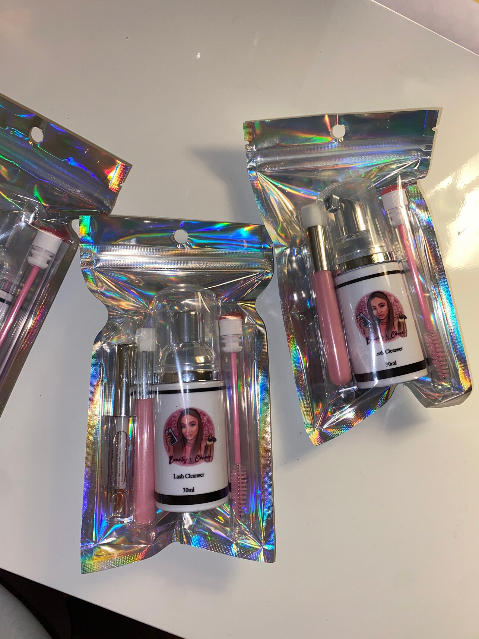 Eyelash aftercare kit Etsy