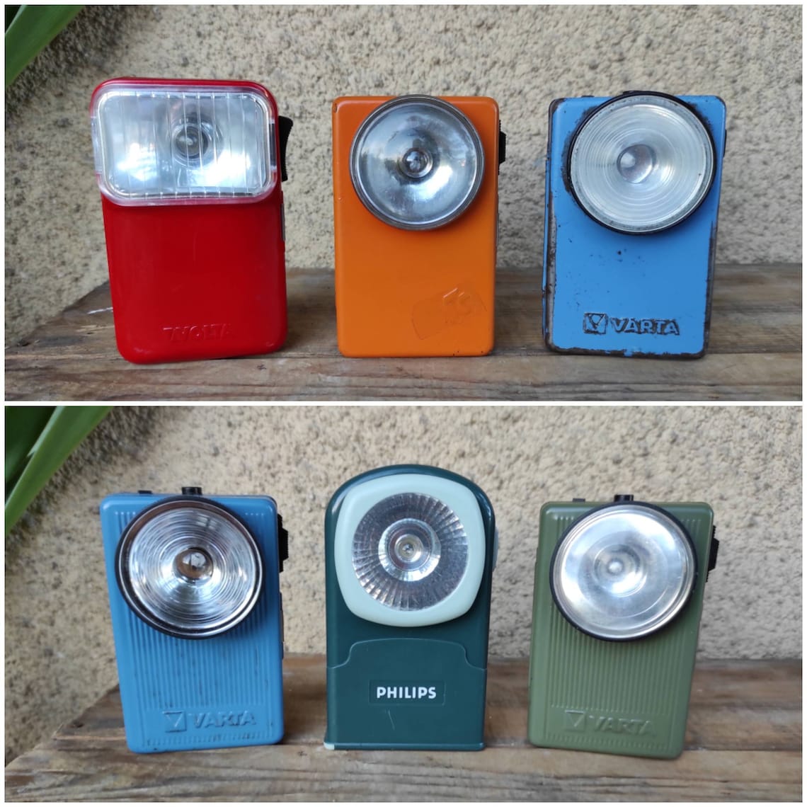 Vintage Railroad Flashlight Collection of 6 pices from the Etsy