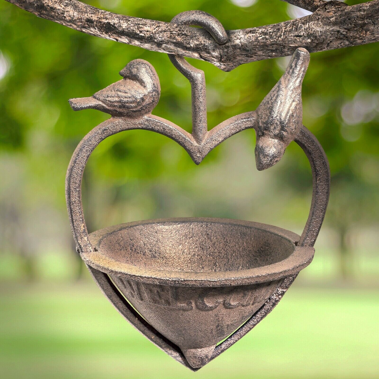 Handmade Rustic Retro Cast Iron Heart Shape Decorative Hanging Etsy UK