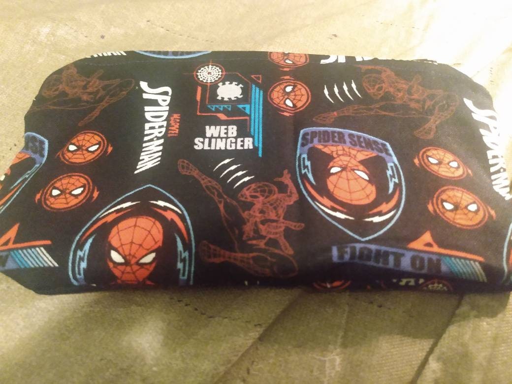 Coin purse/handmade purse/Spider man change purse/any Etsy