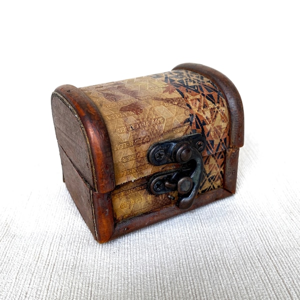 Mini Treasure Chest Etsy
