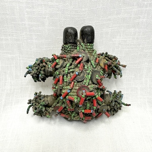 Antique Cameroon Wooden Fertility Doll, Wooden Namji Doll, African Hand Carved Sculpture, Fulani Doll, Ethnic Tribal Statue - VDA0533
