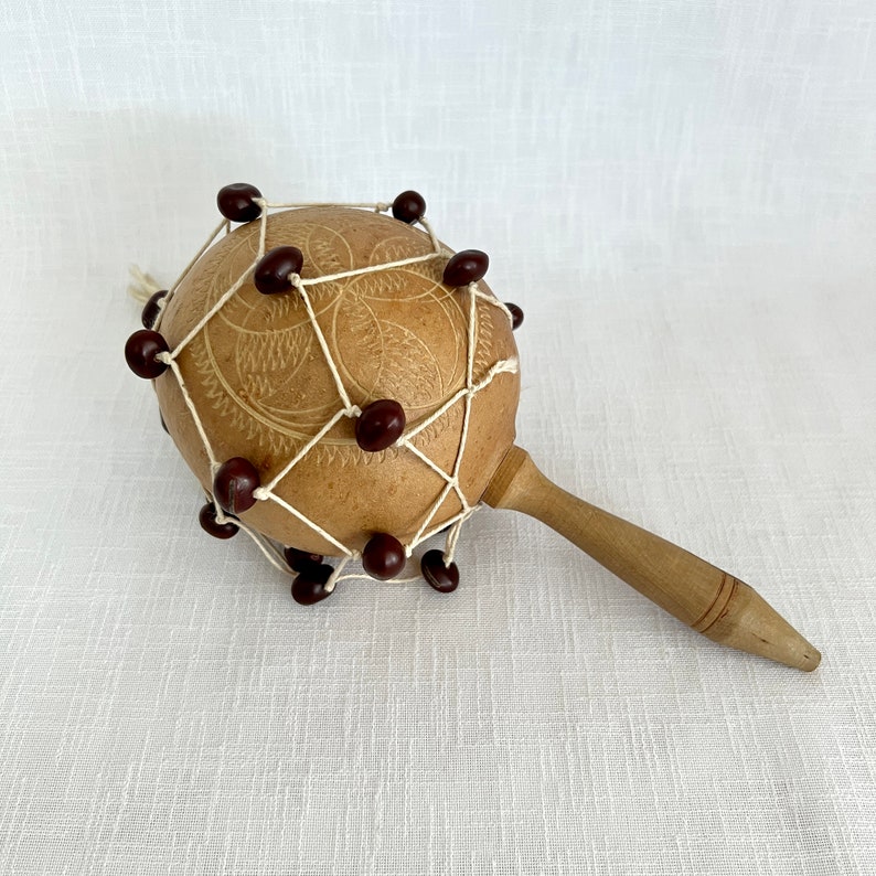 Large Wooden Maracas Wood Maracas Shaker Handicraft Musical Etsy