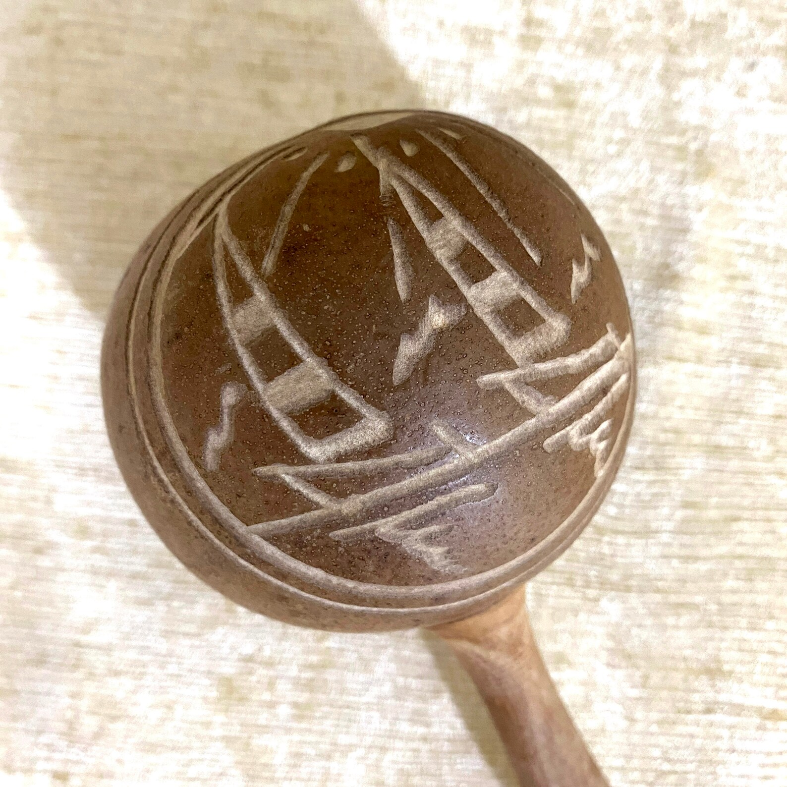 Vintage Wood Maracas Coconut Shell Maraca Vintage Shakers Etsy