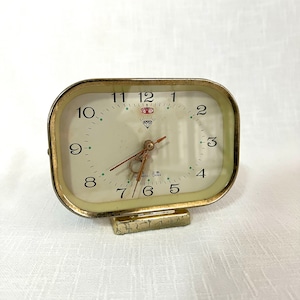 Old Tabletop Clock, Vintage Tabletop Alarm Clock - VDA0476