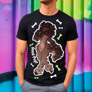 Custom Fursona T-Shirt | Cotton Unisex Personalized Gift Furry Fandom Convention Tee | Multiple Colors | S-3XL |