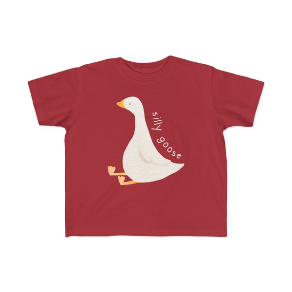 Silly Goose Toddler T-Shirt Silly, Funny, Goofy