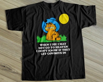garfield shirt cowboy