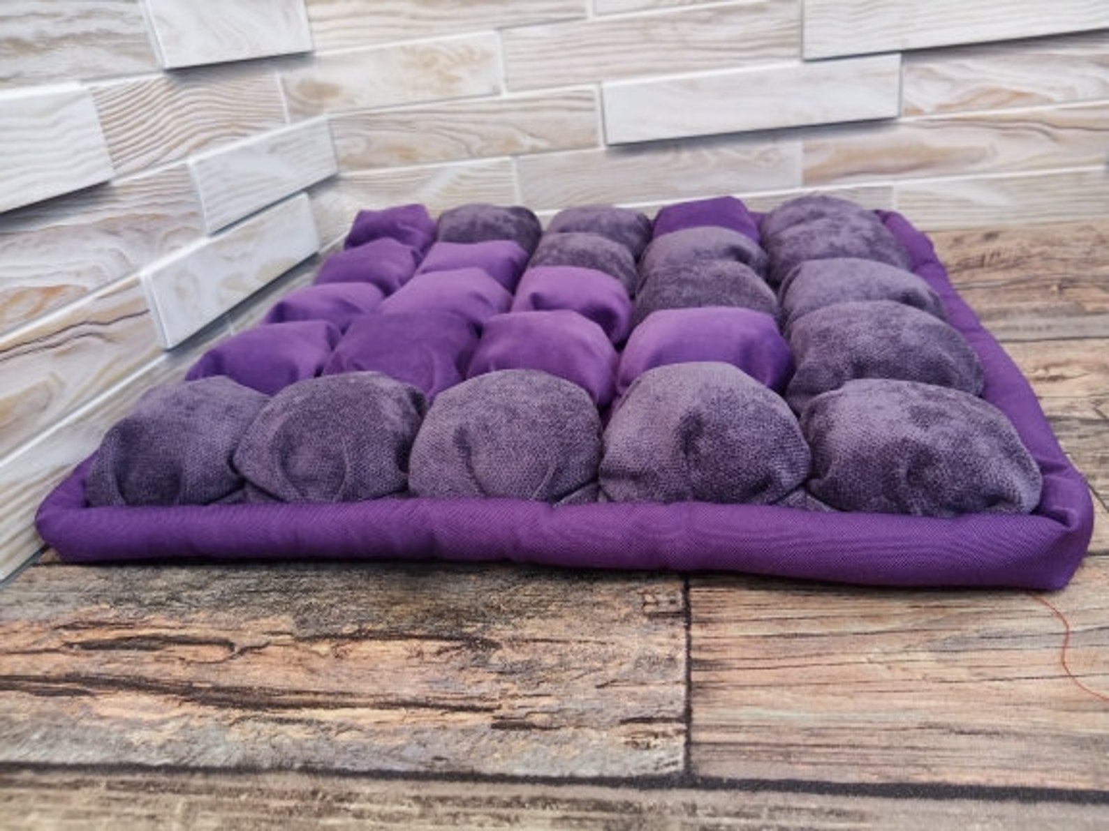 Purple Dog Bed Designer dog bed Modern Pet Bed for Dogs Etsy