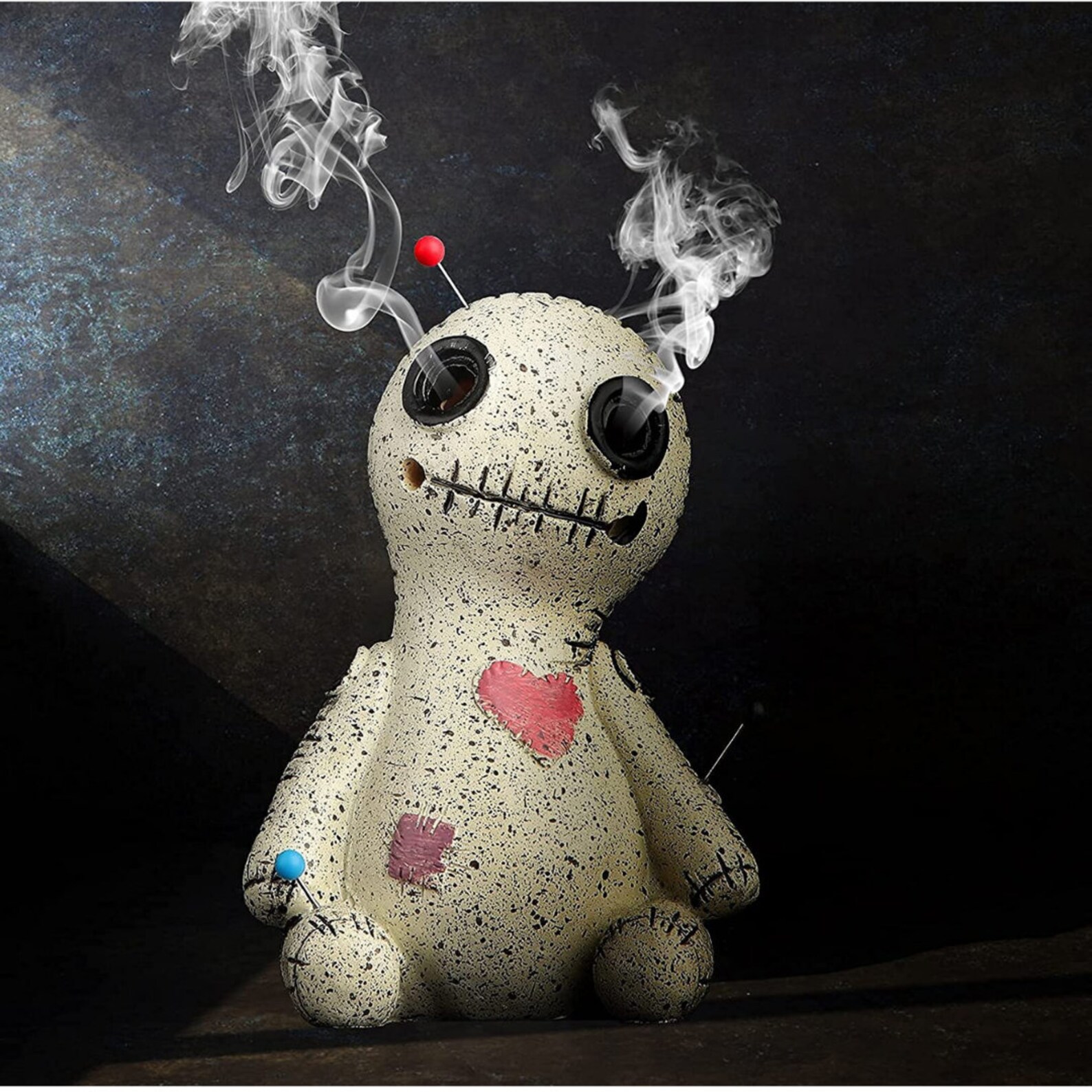 Voodoo Doll Cone Incense Burner Smokes Backflow Incense Etsy