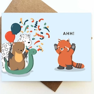 Draaien Rode Panda Fox Pixar Viering Gefeliciteerd Verjaardag / Baby Geboorte, Afstuderen, School Werk Promotie, Vrijgezellenfeest Vrijgezellenfeest