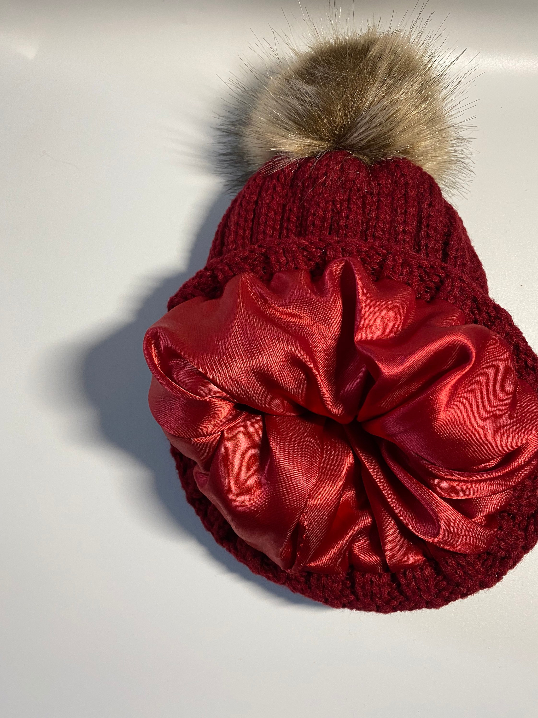 Satin Lined Winter Hats Etsy