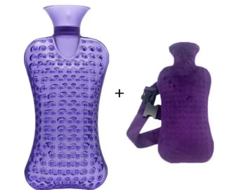 Hot Water Bottle with Buckle for the Waist and Back