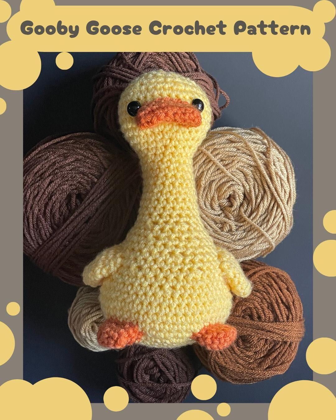 Gooby Goose Amigurumi Crochet Pattern - Etsy