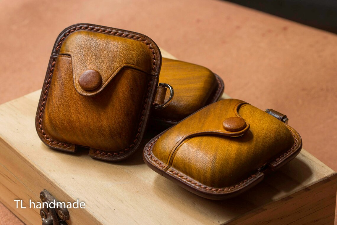 Leather AirPod Pro Case personalized Airpod Pro case custom | Etsy
