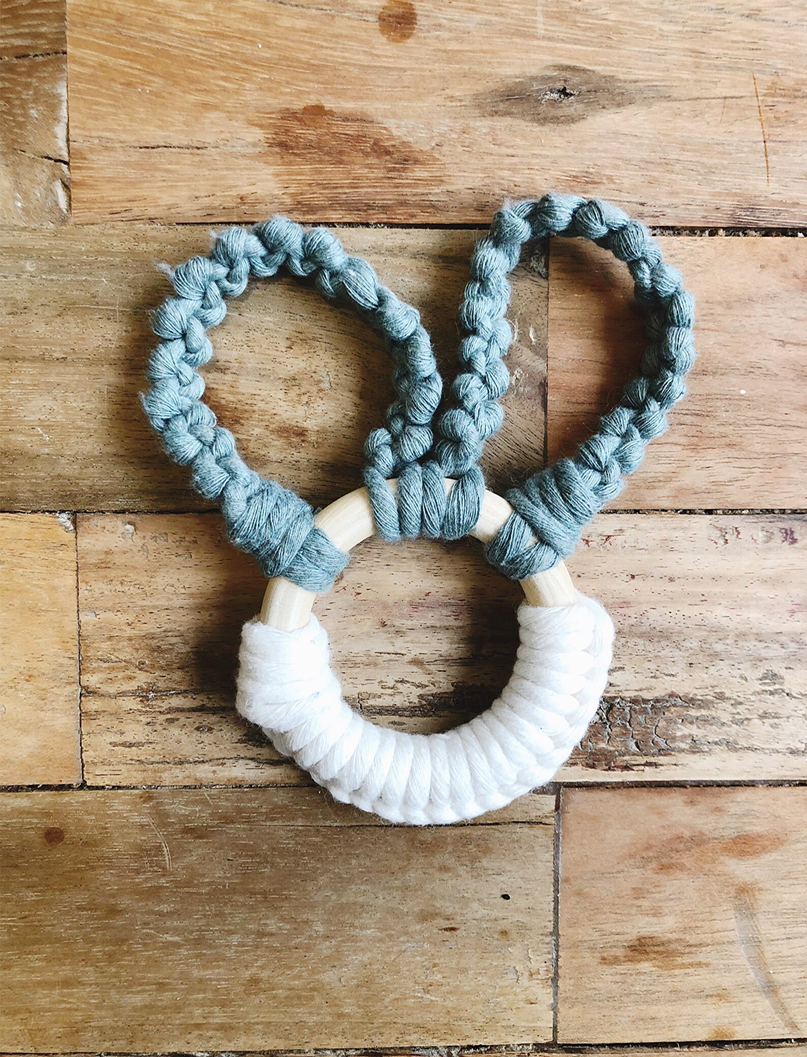 Hochet / Anneau de dentition macram?� - Etsy France