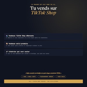TikTok Shop Sales Tracker in Excel | Expense + Net Profit Calculator | Seller Dashboard | Google Sheets