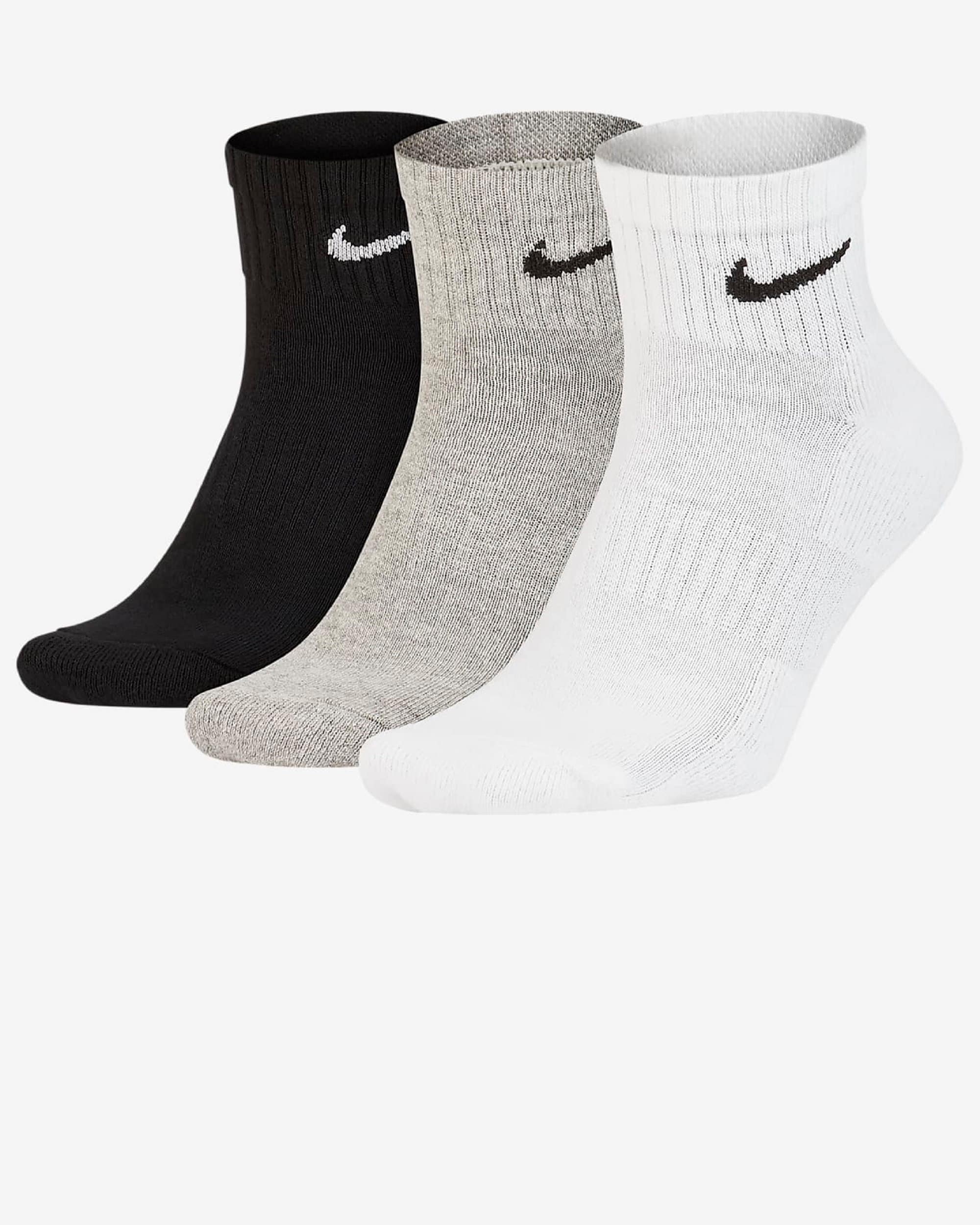 Nike Sports Socks Comfort Multi Color Casual Wear 3 Pair Socks | Etsy