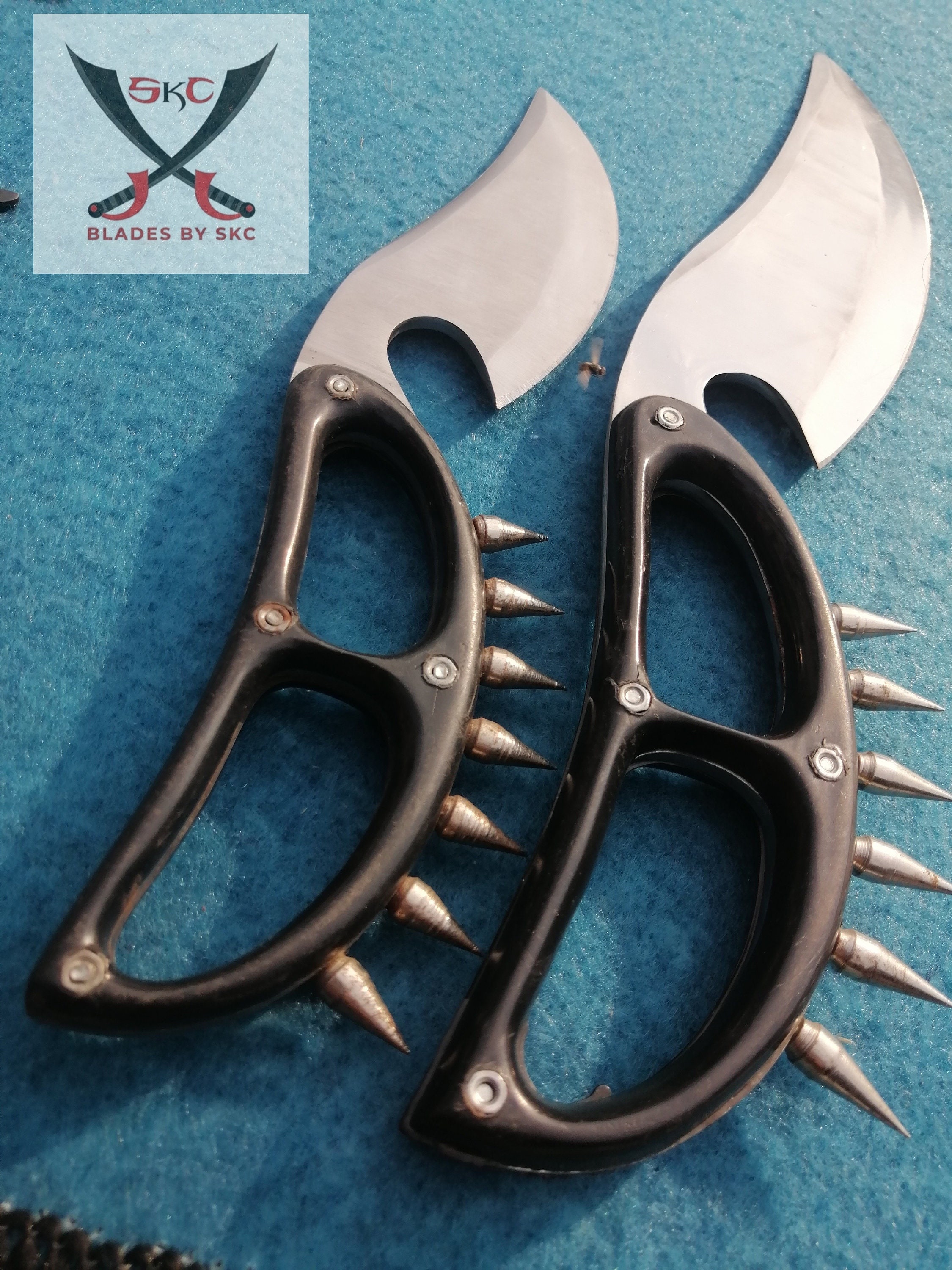 Custom handmade stainless steel cobra hunting knife Etsy