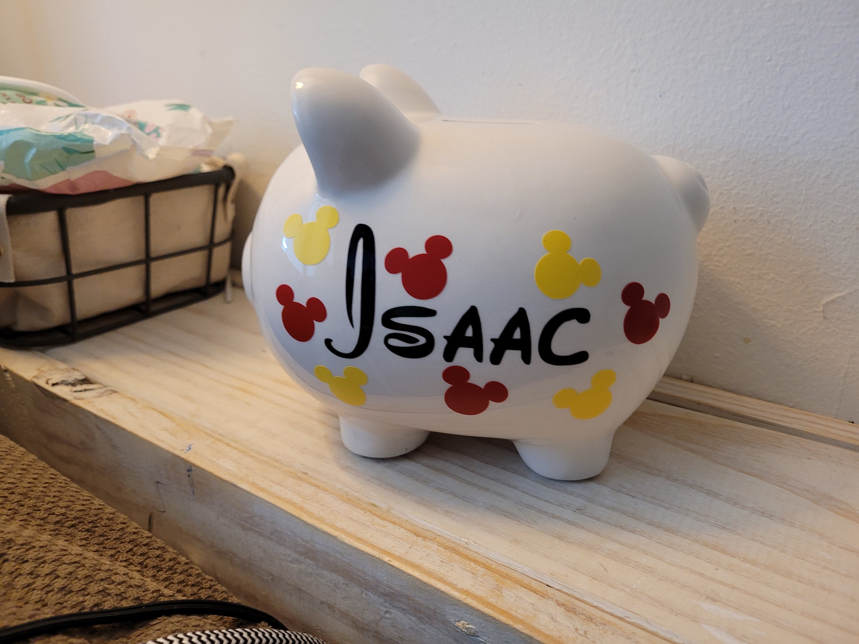 Personalized Piggy Bank Etsy