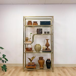 Vintage Glass Shelf - Etsy