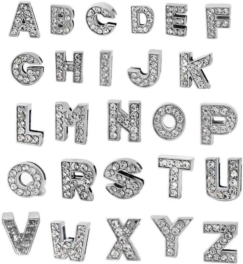 BLING Letter Shoe Charms A-Z Ready to Wear