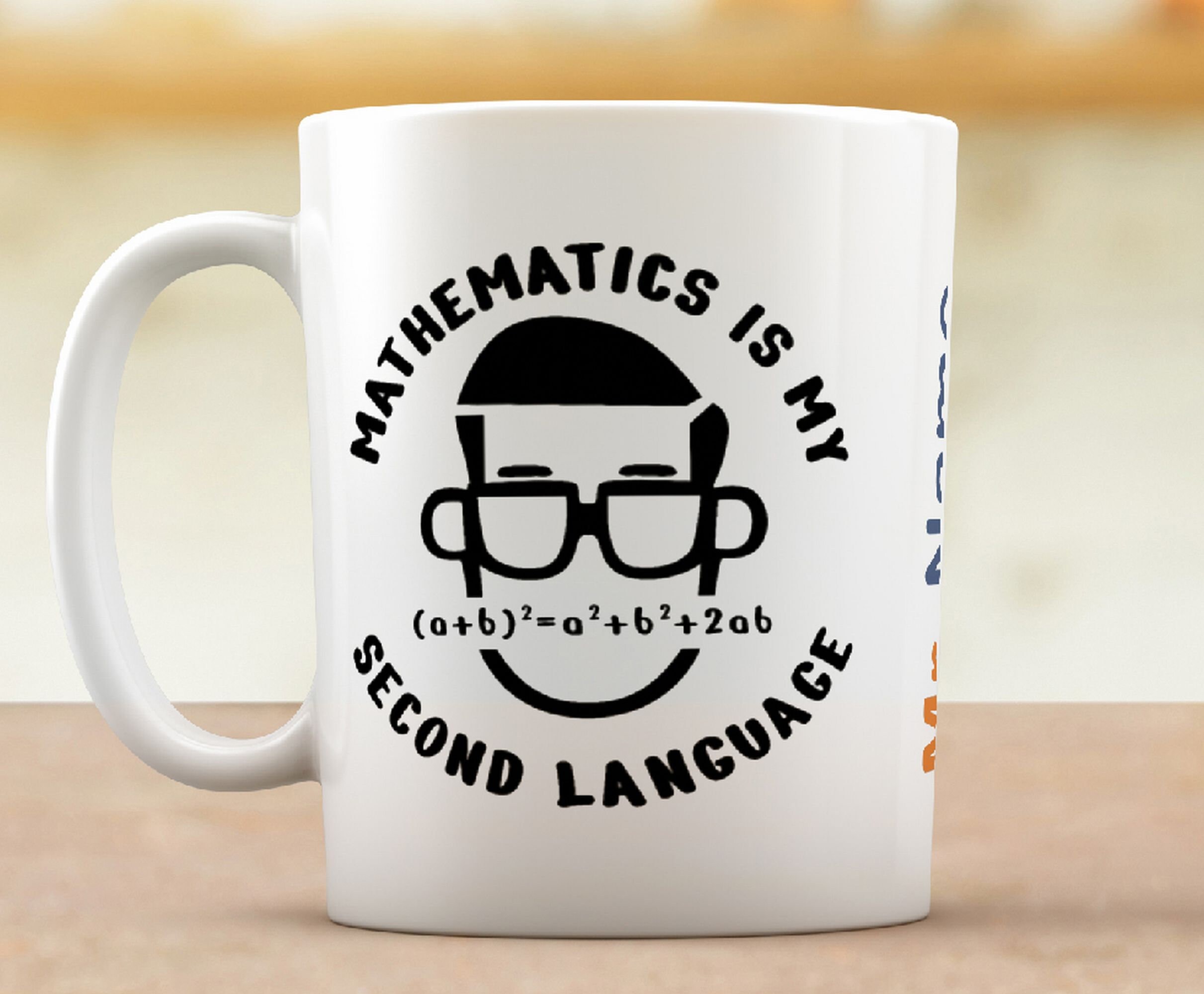 Personalized Mug for Math Teacher Math Coffee Mug Etsy