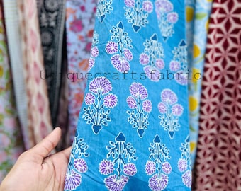 Cotton Sarong Wrap: Hand Block Print Beach Cover Up