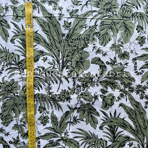 Tessuto con stampa floreale tagliato su misura, tessuto di cotone, tessuto da cucito, tessuto per trapuntatura, tessuto in voile, tessuto artigianale per realizzare abiti