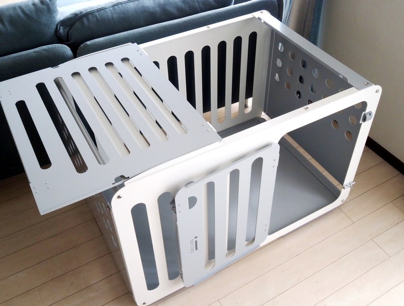 Stylish Aluminum Dog Room i100 /Dog crate/Modern/Dog house/Indoor/Trouble free Happyinuself image 4