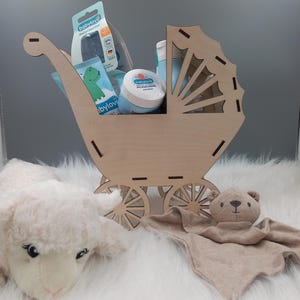 Baby Geschenk, Kinderwagen, zur Geburt, Baby Pflegeprodukte